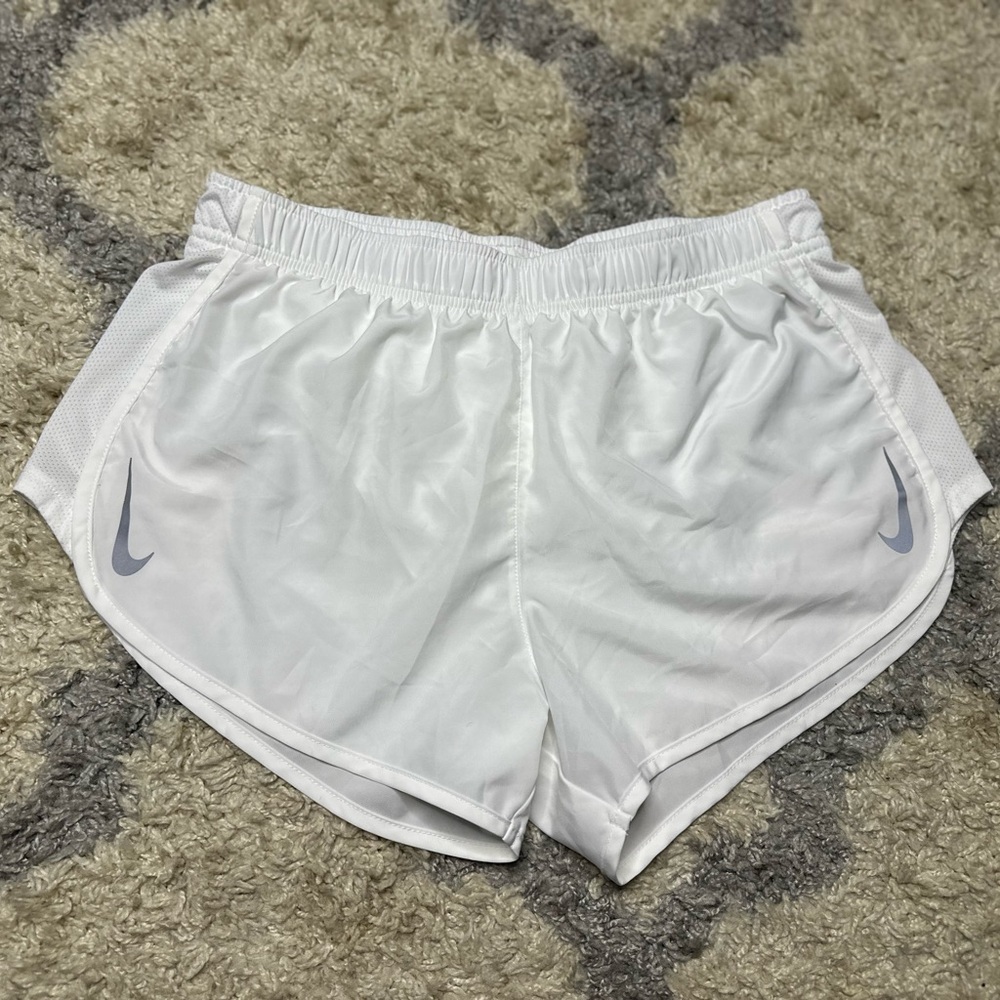 Nike Women's White Athletic Shorts